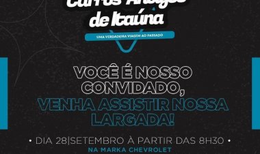 I Rally Carros  Antigos de Itaúna neste sábado