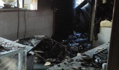 Vela acesa pode ter causado incêndio