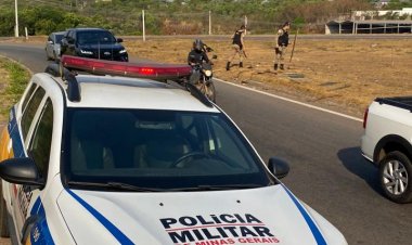 Pedras na rodovia tem protesto como ‘possível causa’