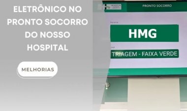 Hospital anuncia Painel Eletrônico de Atendimento