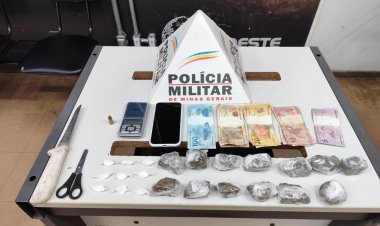 TRÁFICO DE DROGAS - Homens são presos no Bairro Irmãos Auler