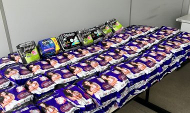 DIGNIDADE MENSTRUAL - SEDESE realiza doação de absorventes para Itaúna