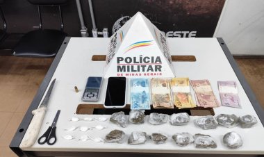 Dois homens presos com drogas no Irmãos Auler