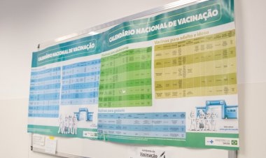 MULTIVACINAÇÃO - Saúde atualiza cartão de vacinas de crianças e adolescentes