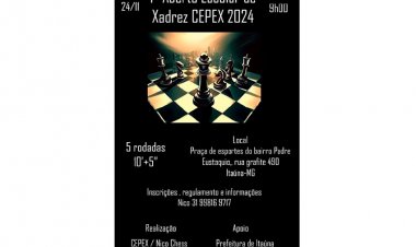 XADREZ - CEPEX  promove torneio