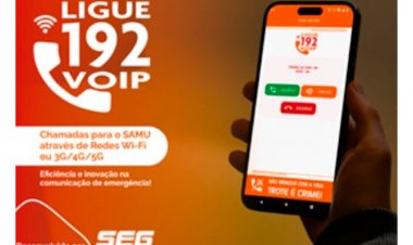SOCORRO ONLINE - SAMU agora atende  chamada por aplicativo