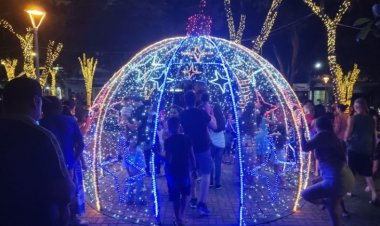 Festa para acender decoração natalina é neste domingo, 24