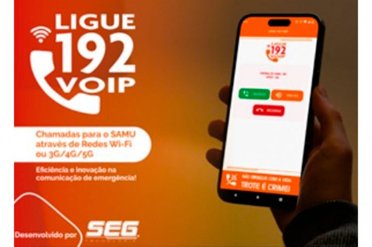 SOCORRO ONLINE - SAMU agora atende chamada por aplicativo