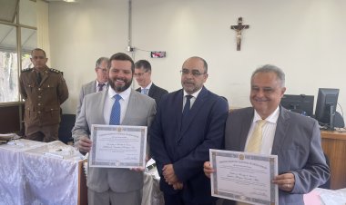 Prefeito, vice e vereadores aptos a assumir o mandato