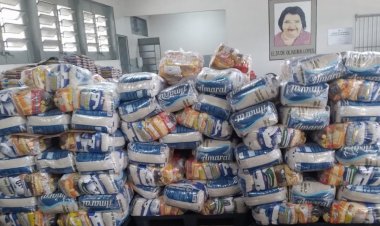 Banco de Alimentos arrecadou mais de  11 toneladas em 2024