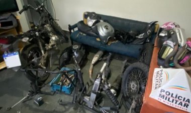 PM estoura oficina clandestina em Itaúna