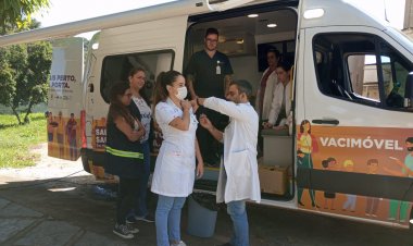 CONTRA A COVID-19 - Vacinação para profissionais de Saúde