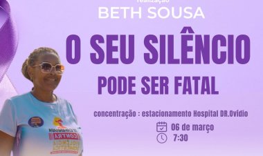 12ª Caminhada pelo Fim da Violência Doméstica