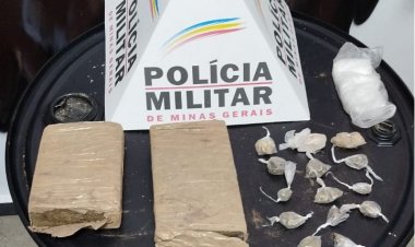 PM localiza barras de maconha