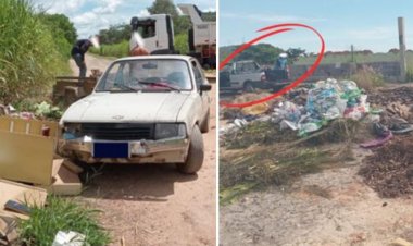 SAAE registra cidadãos descartando todo tipo de lixo nas ruas da cidade
