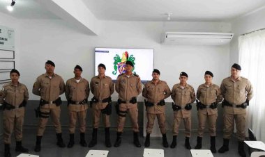 9ª Cia PM Ind. recebe oito novos sargentos