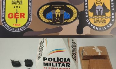 Homem é preso com drogas e munições em casa