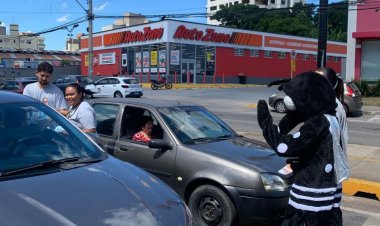 Campanha teve apoio da população na Praça da Matriz