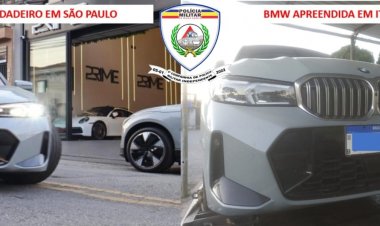 BMW clonada é apreendida em Itaúna