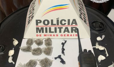 Homem é preso por vender drogas  na casa da avó