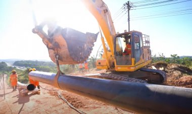 ENERGIA CHEGANDO  PARA IMPULSIONAR A REGIÃO