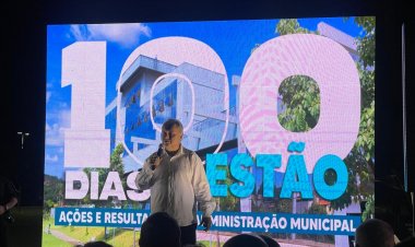 Prefeito faz balanço dos 100 dias