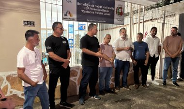 SAÚDE NA HORA - Prefeito inaugura segunda  unidade em Itaúna