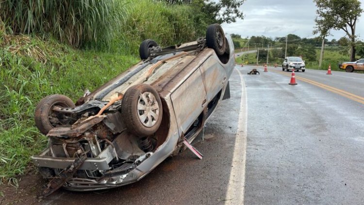 Dois acidentes na MG-050 no último sábado