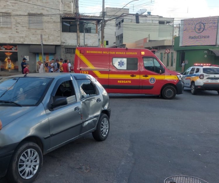 ACIDENTE NA JOVE SOARES - Colisão entre veículo e bicicleta motorizada deixa jovem ferido