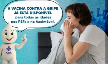 PREVENÇÃO Não deixe a gripe chegar na sua casa!