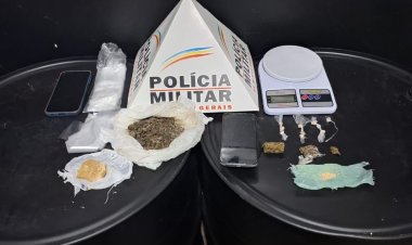 Homem é preso com muita droga no Irmãos Auler
