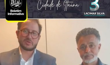 Vereador Lacimar Silva busca melhorias para Itaúna em reuniões na Cidade Administrativa