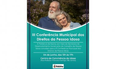 Prefeitura promove a  III Conferência Municipal