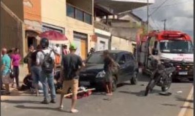 Itaunense relata acidente na Manoel da Custódia ocorrido nesse sábado