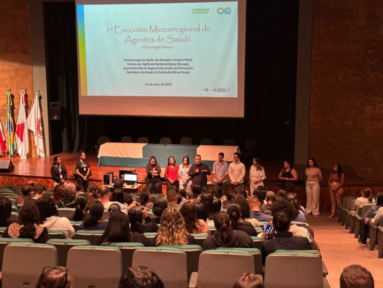 Itaúna realiza 1° Encontro Microrregional de Agentes de Saúde