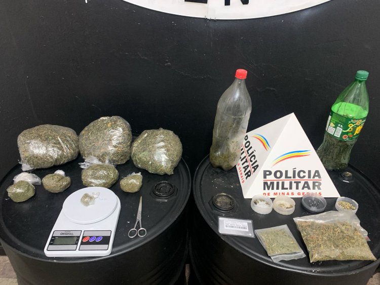 PM verifica crime de lesão corporal e apreende drogas