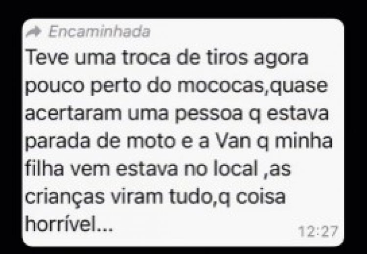 Tiroteio em Itaúna é divulgado nas redes sociais. PM ainda não confirmou informações