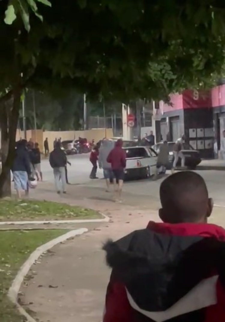 Tentativa de atropelamento, briga generalizada e muita bagunça na madrugada de Itaúna!