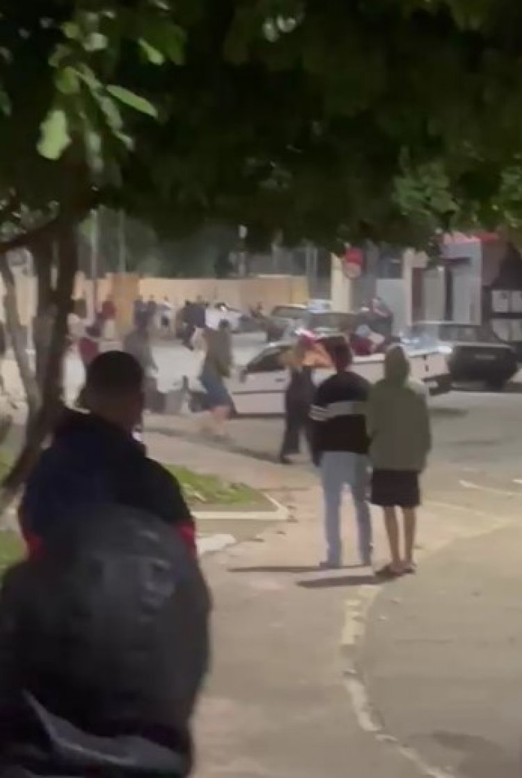 Tentativa de atropelamento, briga generalizada e muita bagunça na madrugada de Itaúna!