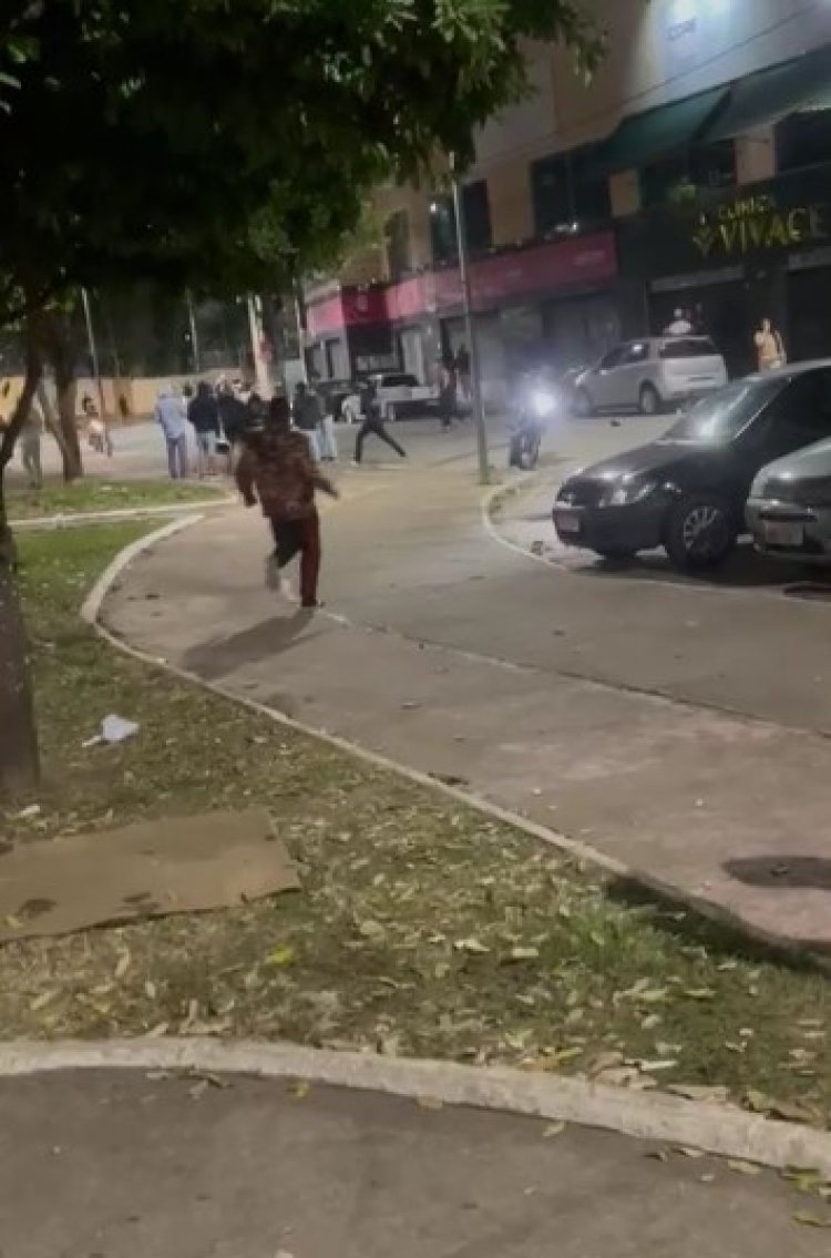 Tentativa de atropelamento, briga generalizada e muita bagunça na madrugada de Itaúna!