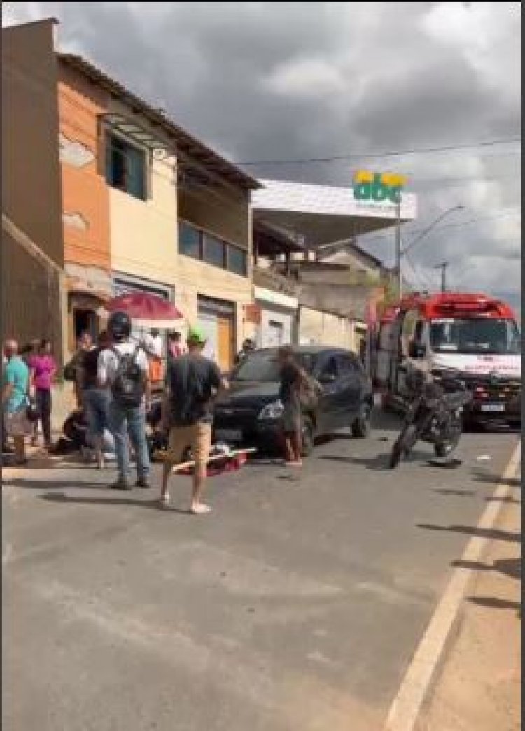 Itaunense relata acidente na Manoel da Custódia ocorrido nesse sábado
