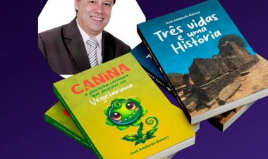 Autor com raízes em Itaúna lança duas obras