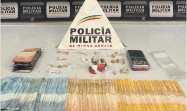 Jovem preso por tráfico de drogas por aplicativo em Divinópolis