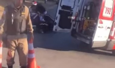 Acidente em Santanense