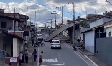 Telhado desaba no Morada Nova