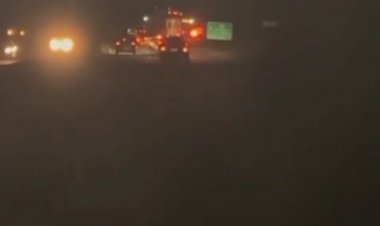 Carros são novamente atingidos por blocos na MG-050 em Itaúna