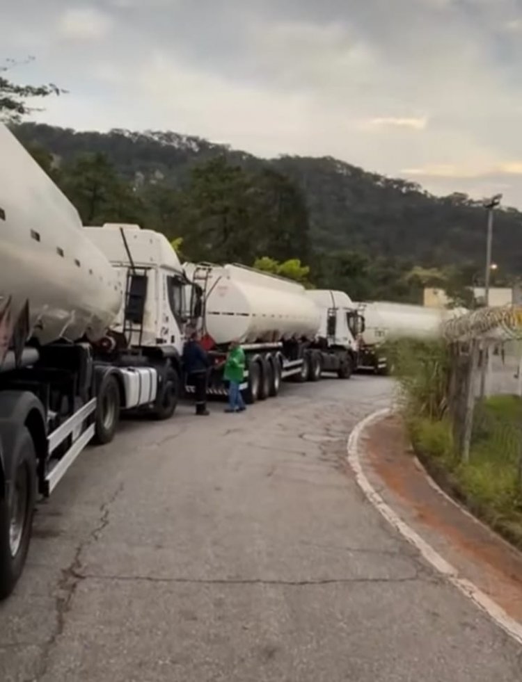 Paralisação de caminhoneiros