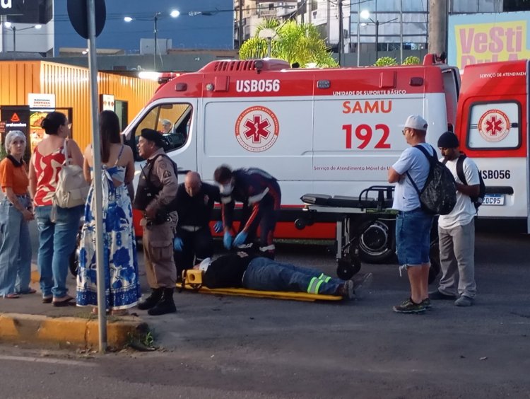 Atropelamento na Avenida Jove Soares