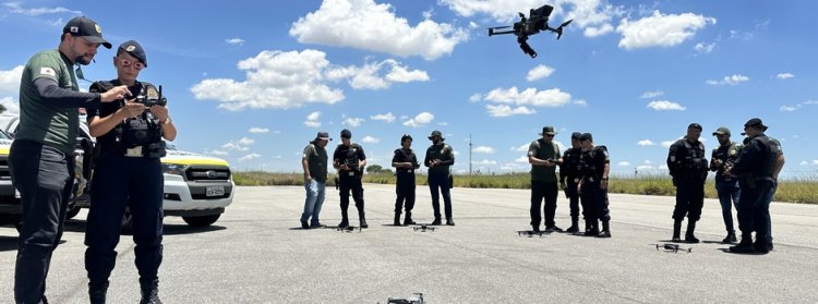 SEGURANÇA - Drones auxiliam no combate à criminalidade no estado