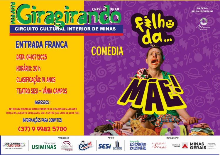 Venha rir com o “Filho da Mãe”